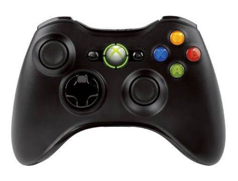 Xbox 360 Wireless Controller Black 0