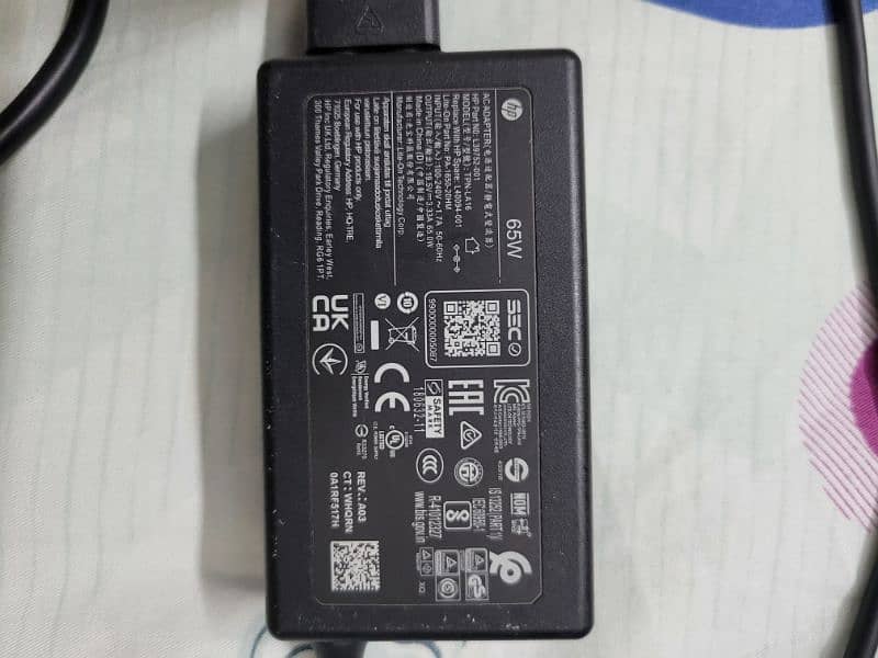 hp laptop charger 65w 1