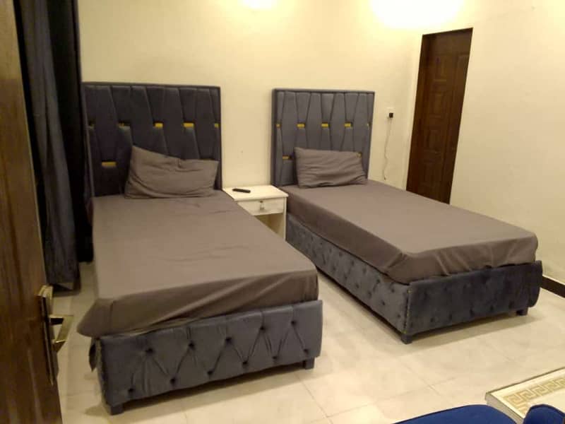 Fully Furnished One Bed Is Available For Rent In Dha Phase 2 Near Lums University 0