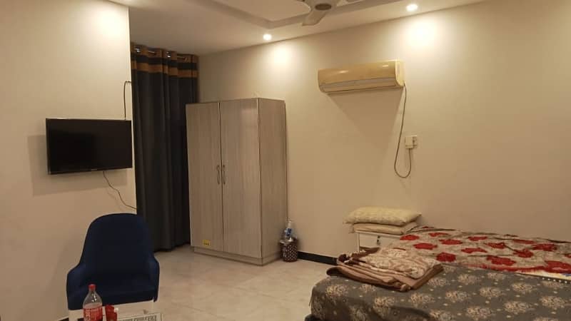 Fully Furnished One Bed Is Available For Rent In Dha Phase 2 Near Lums University 1