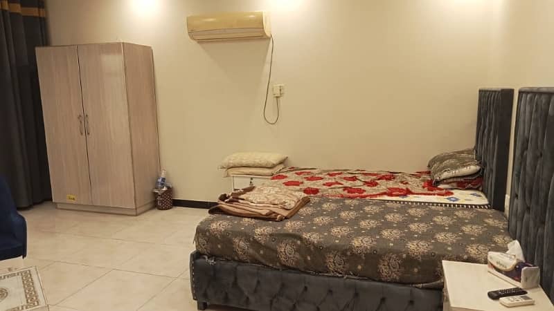 Fully Furnished One Bed Is Available For Rent In Dha Phase 2 Near Lums University 3