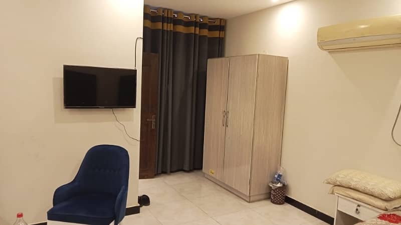 Fully Furnished One Bed Is Available For Rent In Dha Phase 2 Near Lums University 5