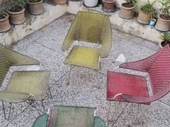 5 Garden Chairs for Sale | Hand knitted 0