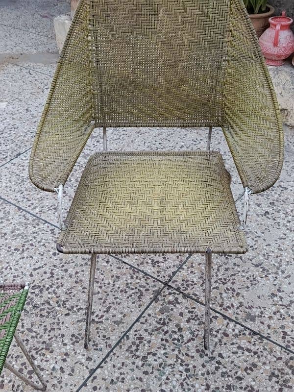 5 Garden Chairs for Sale | Hand knitted 6