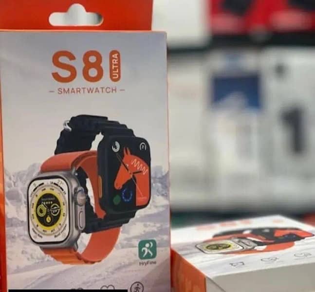 S8 Ultra Smart Watch' Orange 2