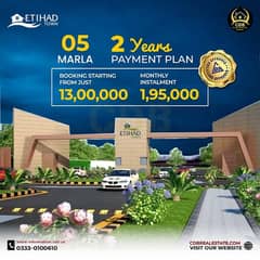 Plots Available for sale in Etihad Town Lahore 0