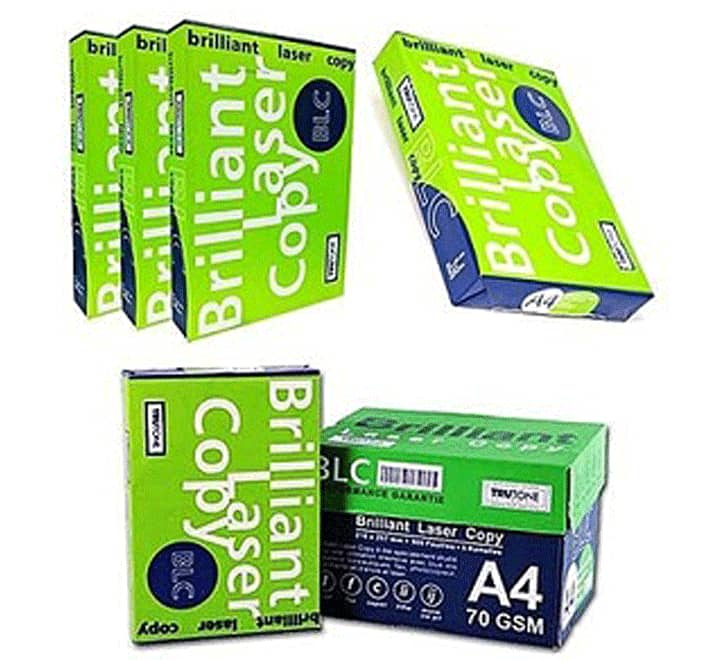 PAPER REAM A4 70GSM, 80GSM BLC 5