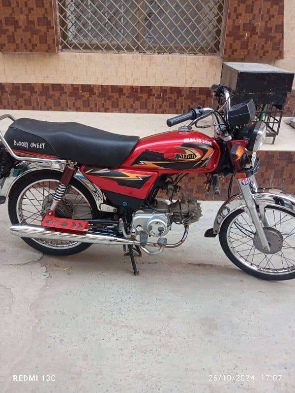 United 70cc Bike 2