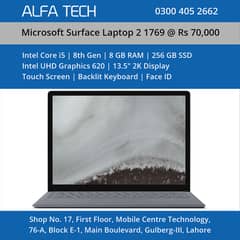 Microsoft Surface Laptop 2 1769 (i5-8th-8-256-13.5”-2K-T) - ALFA TECH