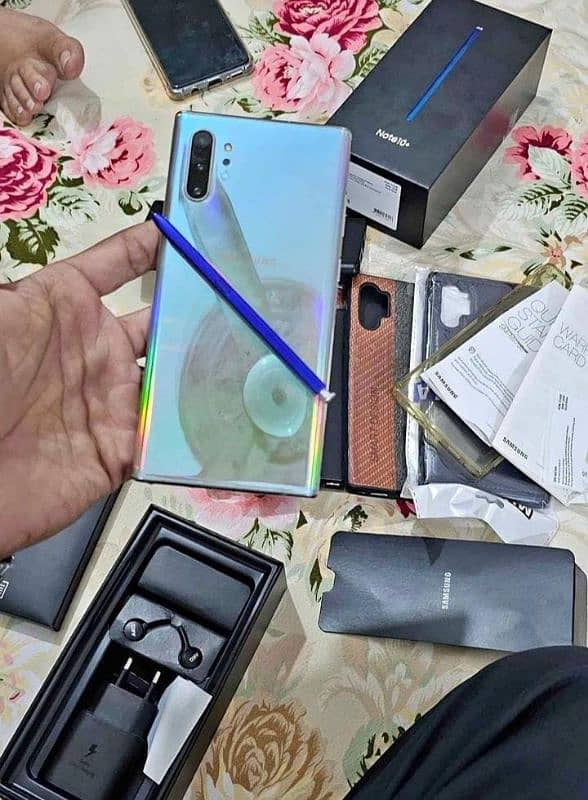 Samsung note 10 plus 12/256 GB 03240537819 my WhatsApp number 1