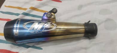 M4 exhaust with good condition