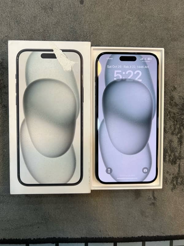 IPHONE 15 PLUS 256 GB PTA APPROVED WITH BOX 1