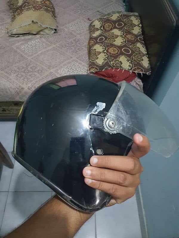 open face helmet used normal condition. . . 03234757343 5