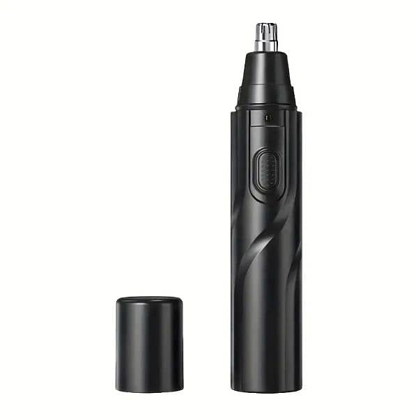 Electric Nose Hair Trimmer, Battery Powered Nose And Ear Hair Trimmer, 1