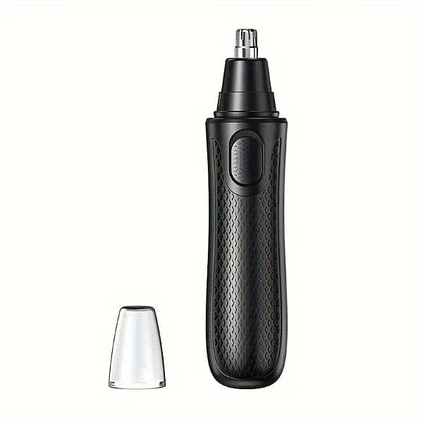 Electric Nose Hair Trimmer, Battery Powered Nose And Ear Hair Trimmer, 2