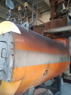 Used Boiler for Sale 1.5 TPH Fire tube Wet Back Package type