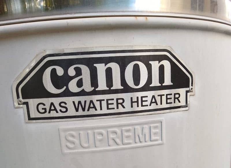 canon gas geyser 55 gallon  01 year used 0