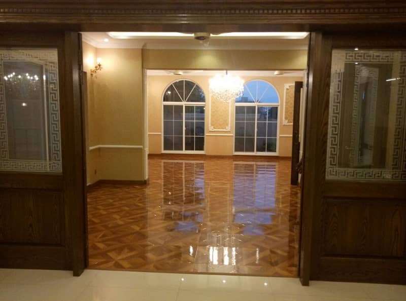 One Kanal Likely Brand New Beautiful Luxury Modern House Available For Rent in DHA Lahore Cantt 10