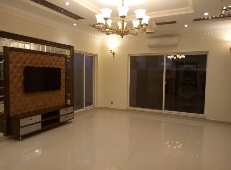 One Kanal Likely Brand New Beautiful Luxury Modern House Available For Rent in DHA Lahore Cantt 12