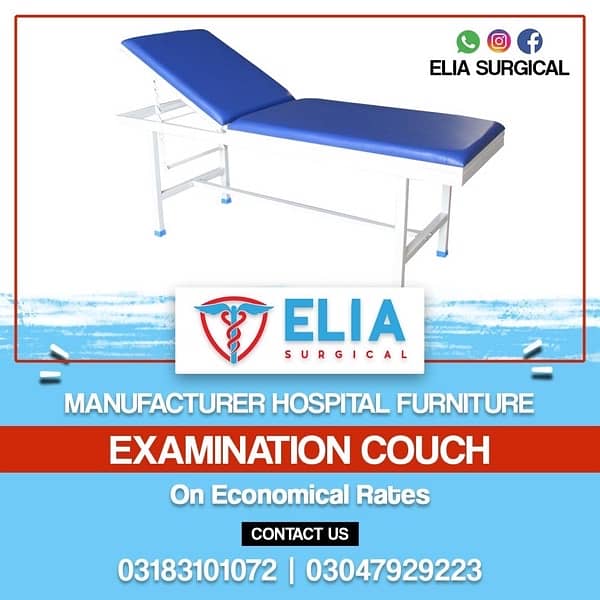 Examination couch in factory rates . 0