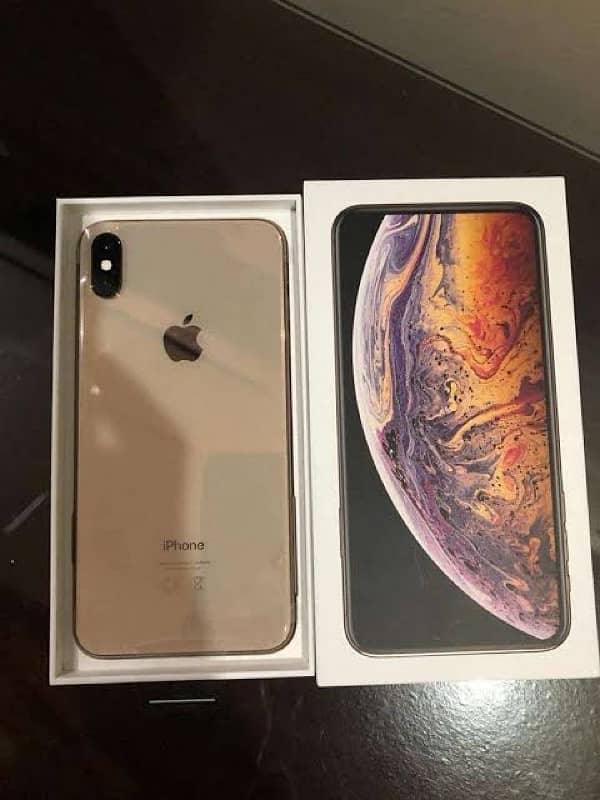 IPHONE XS MAX 64 GB DUAL SIM PTA APPROVED 10/10 CONDITION LIKE NEW 0