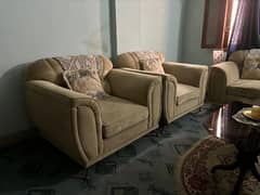 Complete Sofa Set and Divider in cheap price