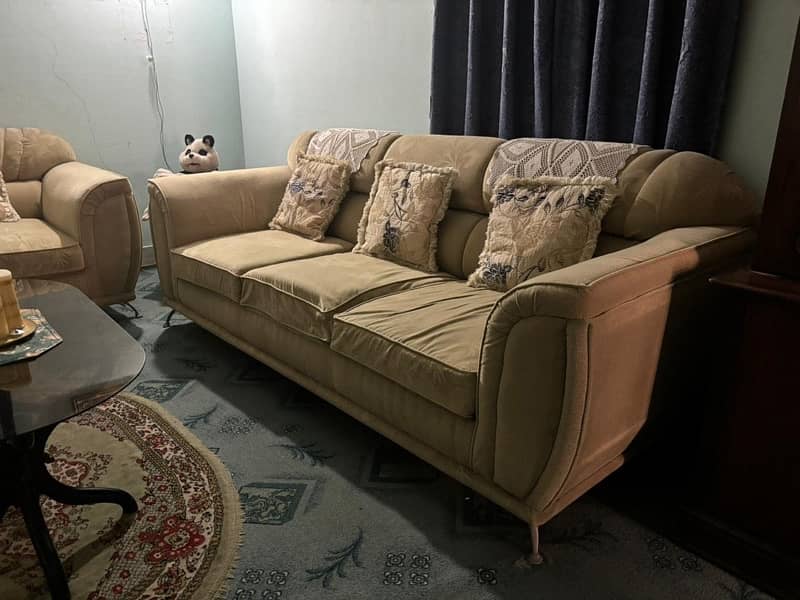 Complete Sofa Set and Divider in cheap price 1