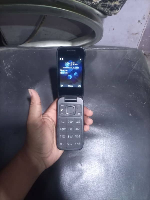 Nokia phone 2660 flip mobile all ok PTA approved urgent sale 2