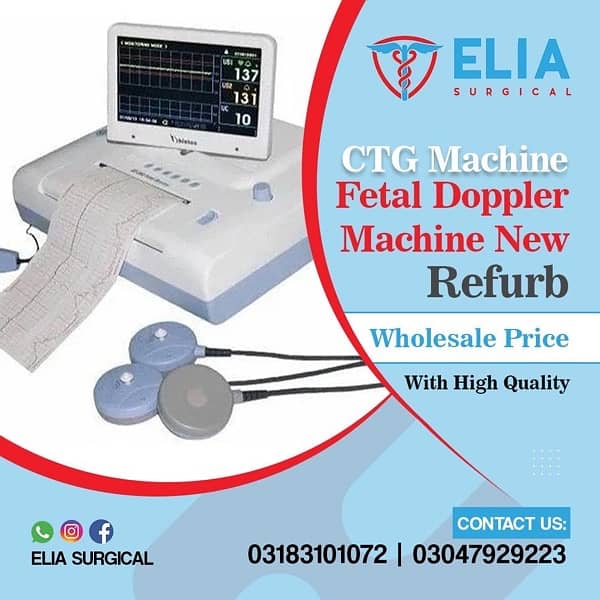 CTG machines fetal doppler. 0