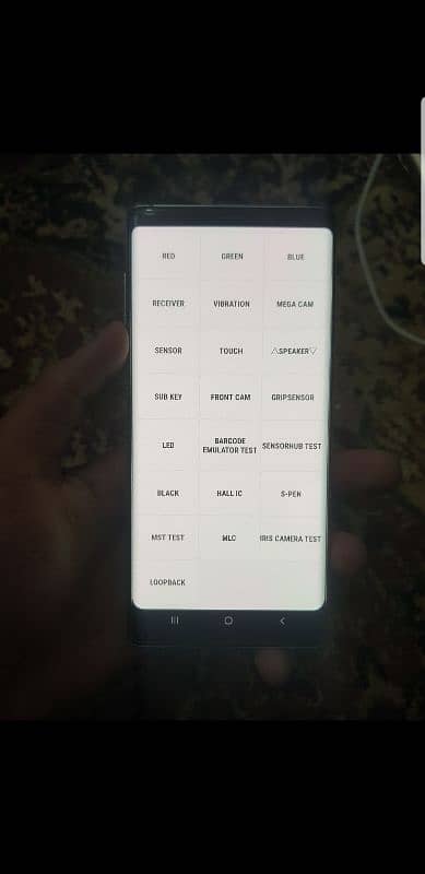 Samsung Galaxy Note 9 without dot 3