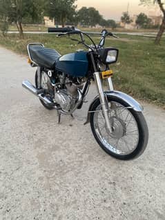 Honda 125 with double saman