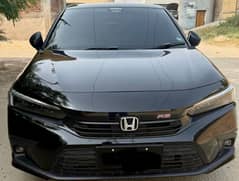 Honda Civic RS Turbo Black with Red 2024