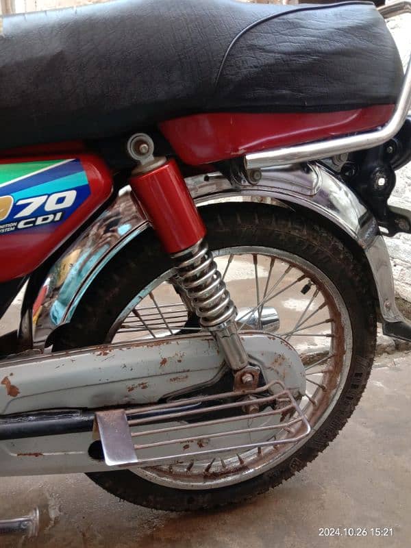 Honda CD 70 Bike Sale Bilkul New condition hai 3