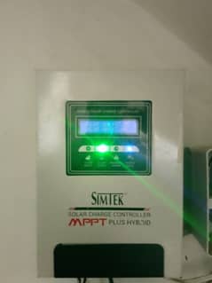 MPPT charge controller 60Amp and 4 Solar panels