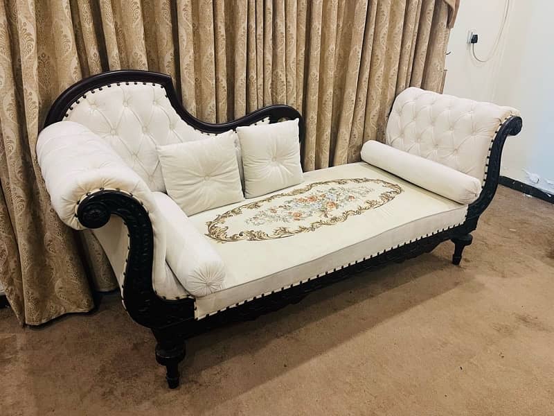 Dewan sofa set couch pure wood high quality 1