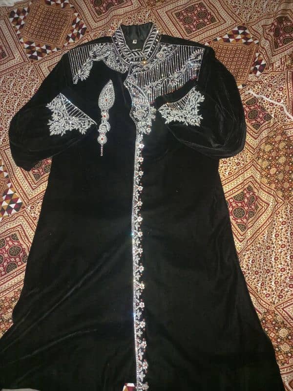 Welvet Sherwani 2