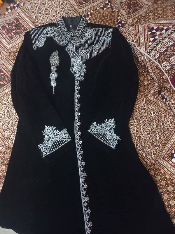 Welvet Sherwani 5