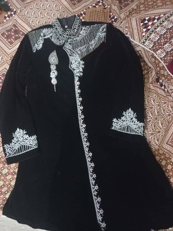 Welvet Sherwani 6