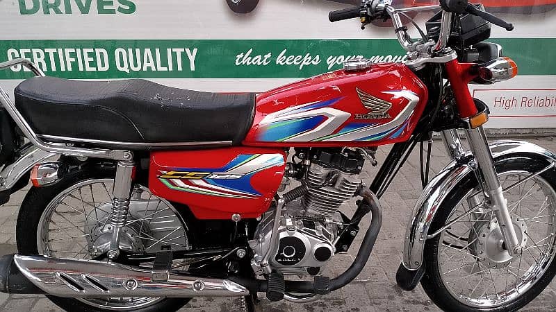 Honda 125 2022 brand new condition isb rigester 1