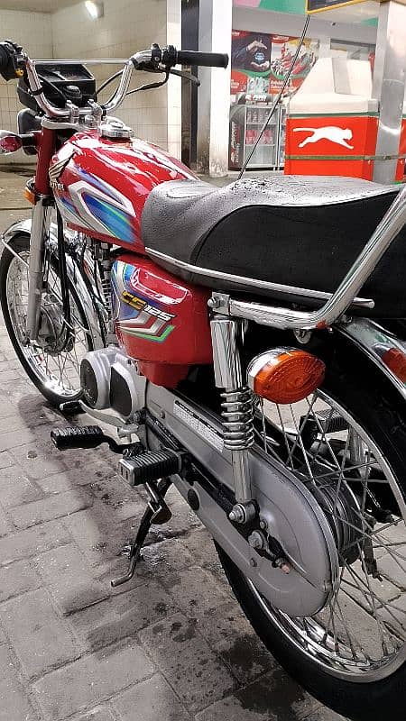 Honda 125 2022 brand new condition isb rigester 3