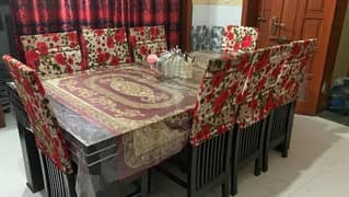 dining table with 8 chairs for sale 0