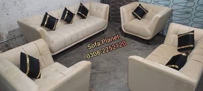 Sofa Set 5 Seater/ L shape with 5 cushions big sale till 15th March.