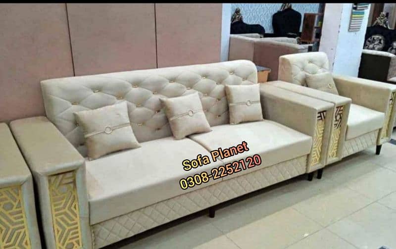 Sofa Set 5 Seater/ L shape with 5 cushions big sale till 25th November 8