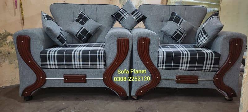 Sofa Set 5 Seater/ L shape with 5 cushions big sale till 25th November 17