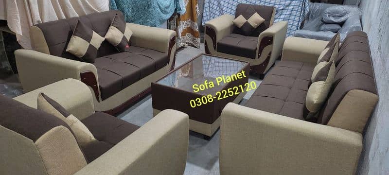 Sofa Set 5 Seater/ L shape with 5 cushions big sale till 25th November 18