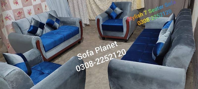 Sofa Set 5 Seater/ L shape with 5 cushions big sale till 25th November 19