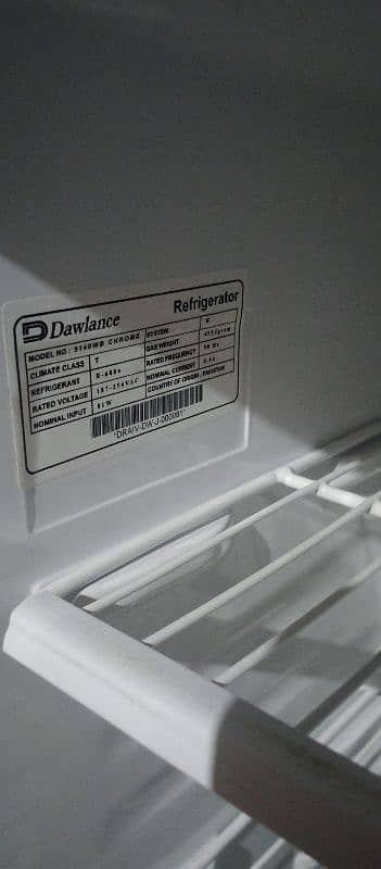 Dawlance 9140wb chrome hairline black refrigerator 8