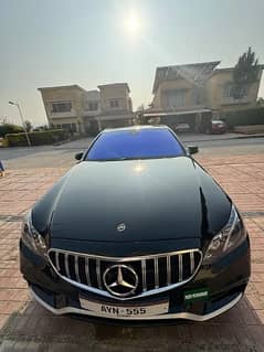 -Mercedes E Class 2012 Model ( Panoramic Sunroof )