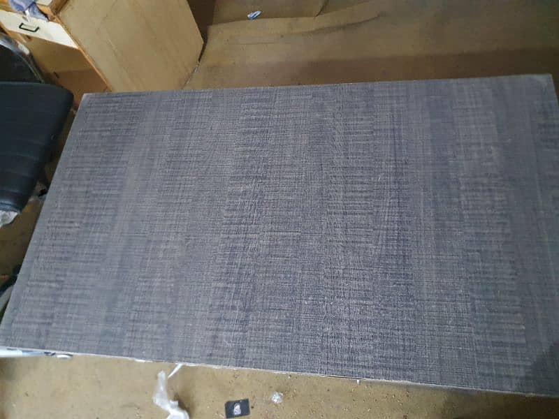 Gray Table - 2.3×4.0 ft | 5 Months Used | Very Good Condition 1