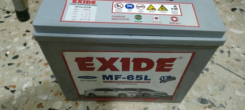 Exide battery 1